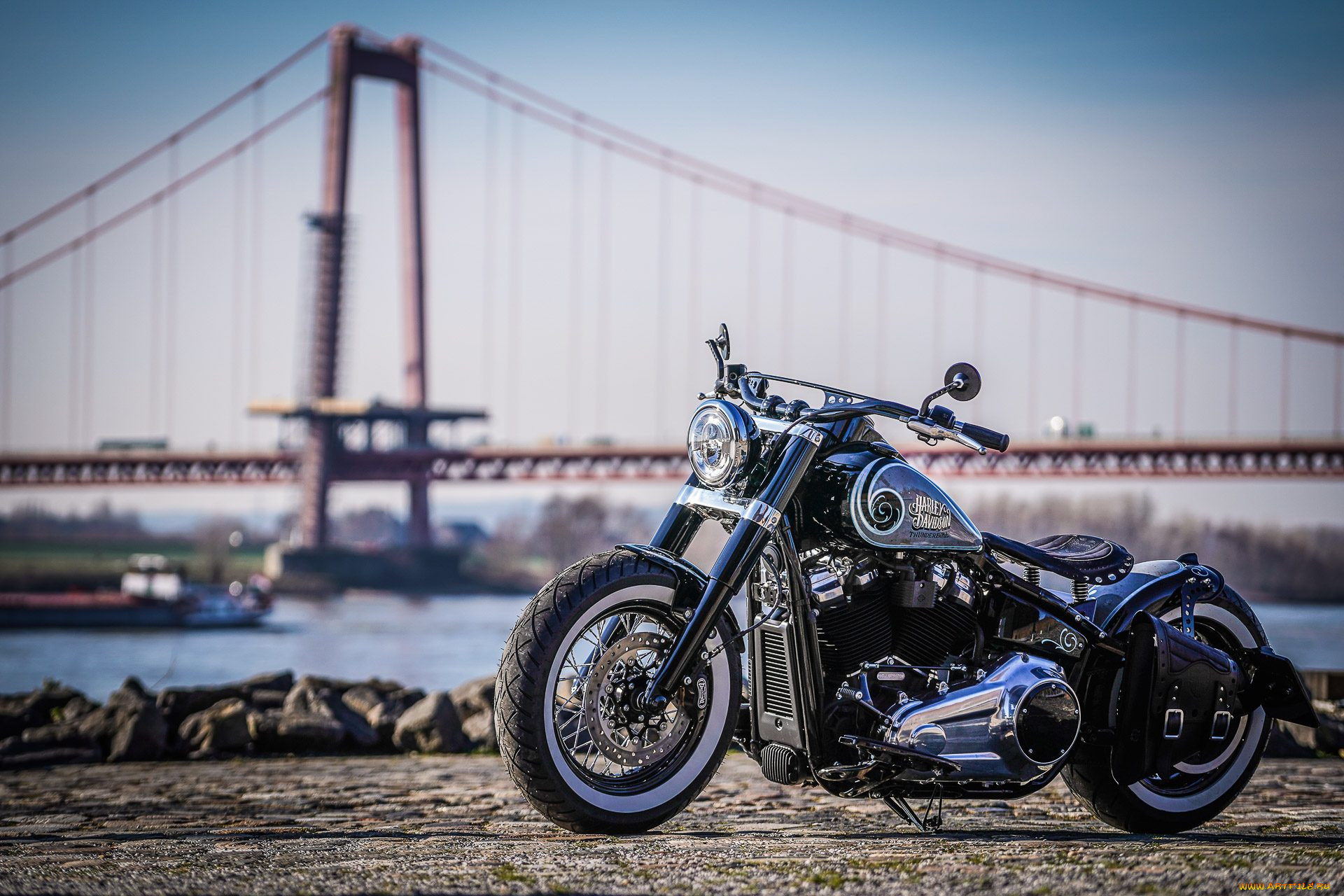 , , harley-davidson, , , thunderbike, customs